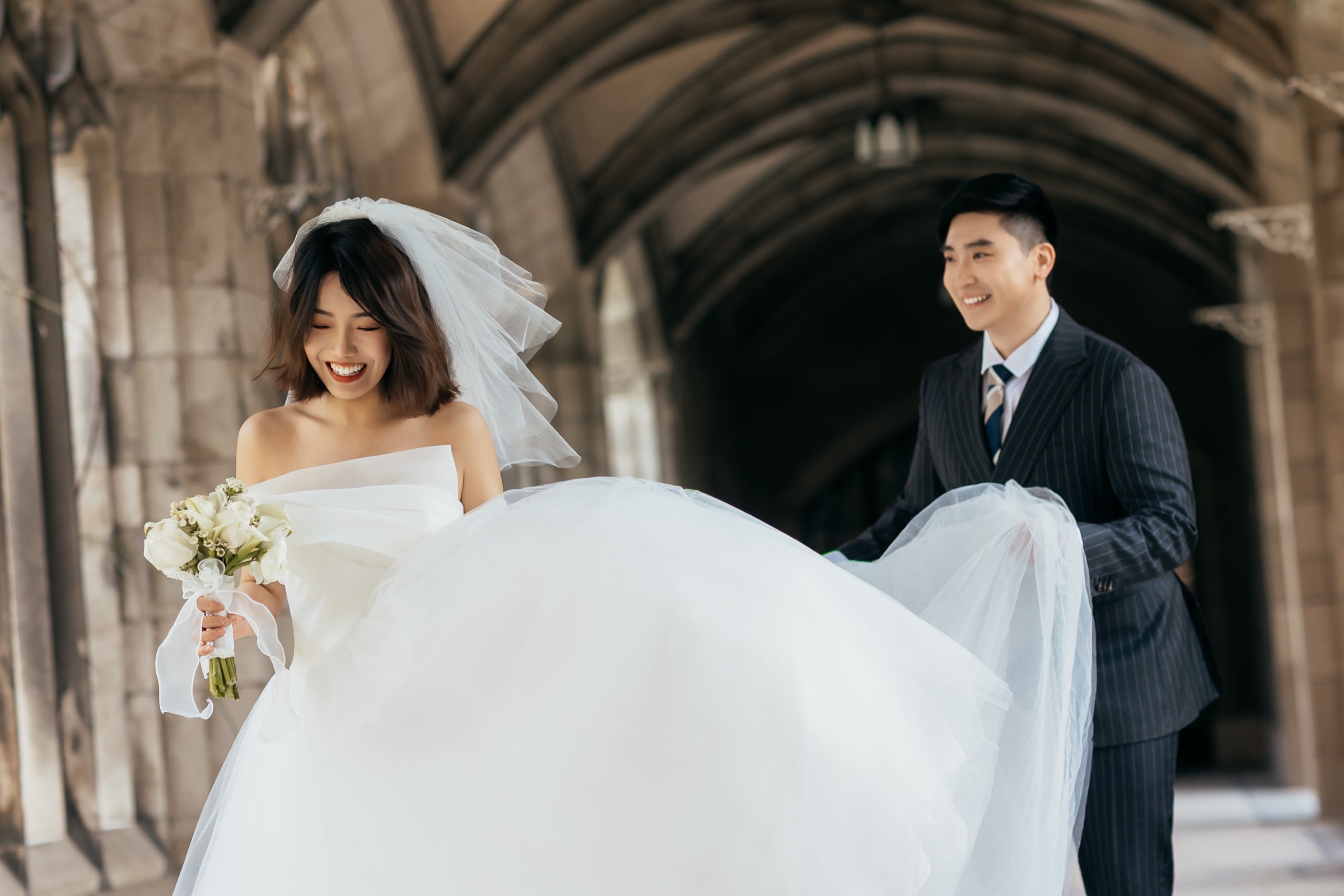 The couple at Knox College