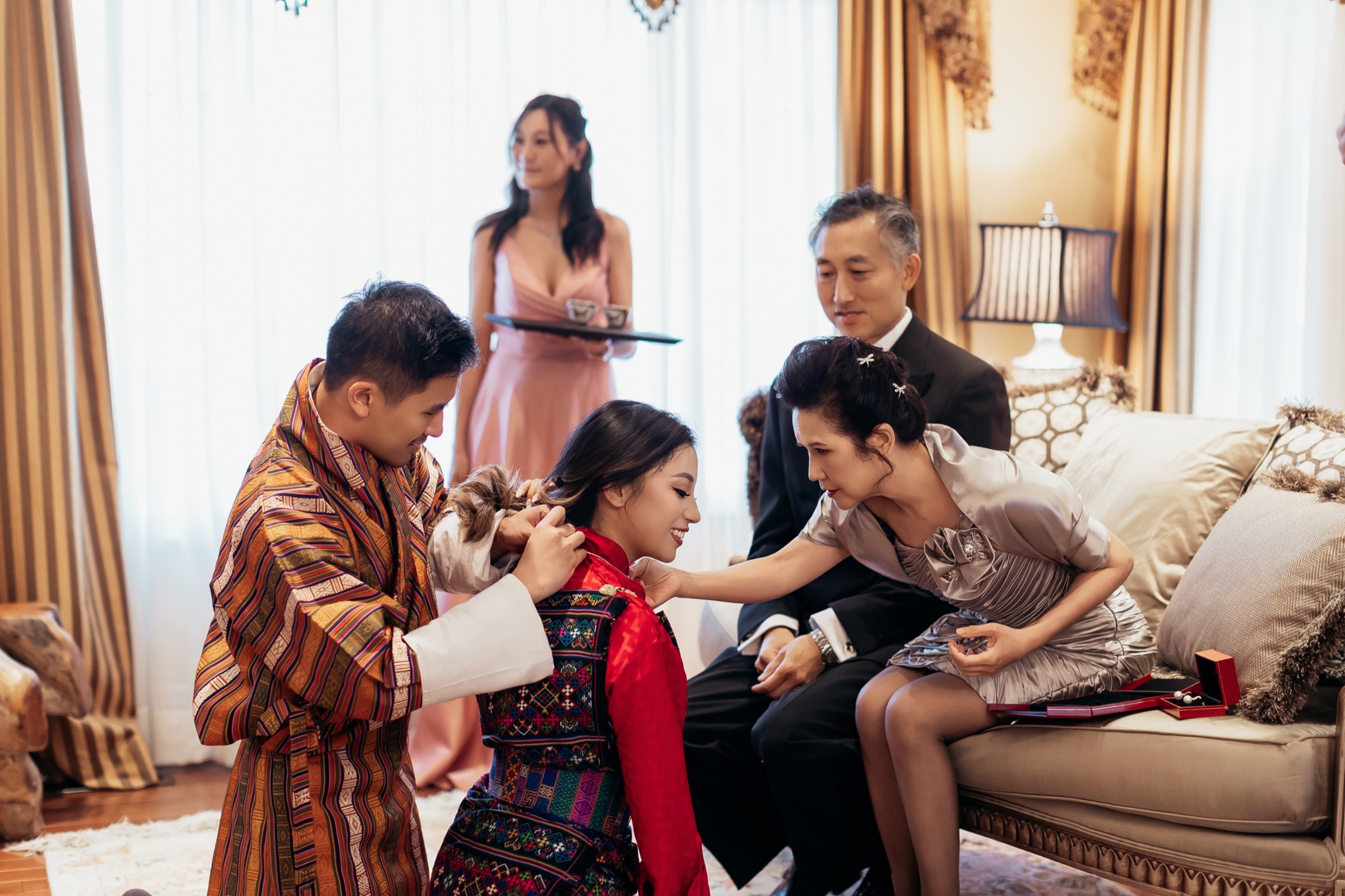 A family celebration