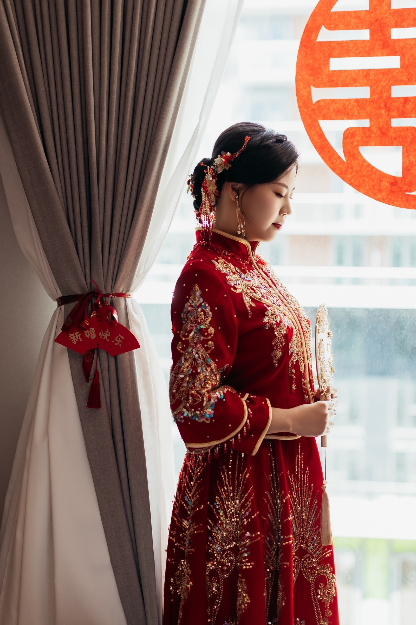 The bride in a red qipao — Jing & Charles' Toronto Chinese wedding