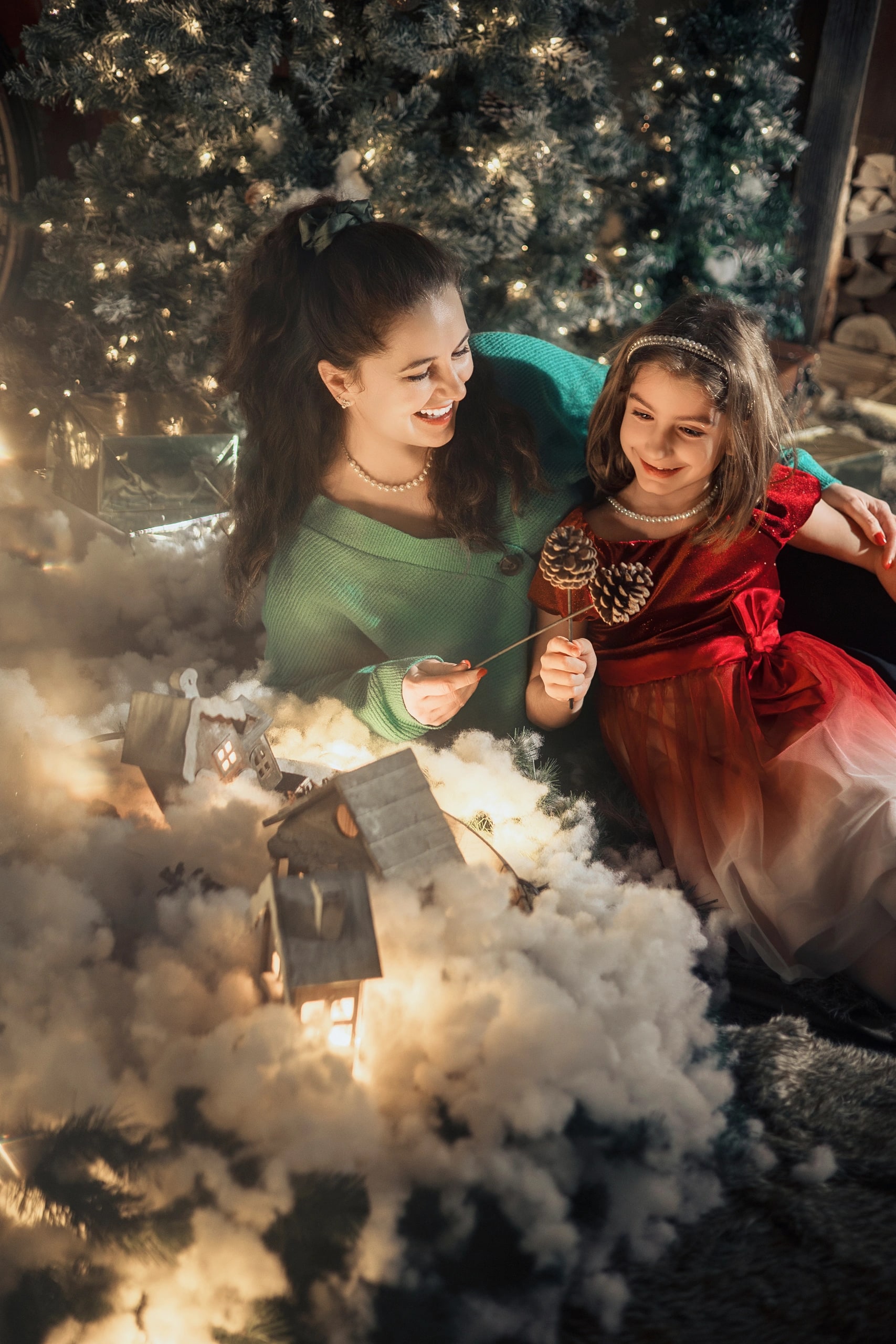 Andersen’s Fairy — a family by the snowy cabin