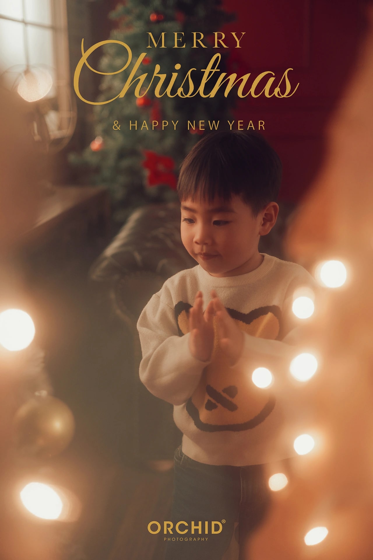魔法圣诞 · 窗边的妈妈和男孩