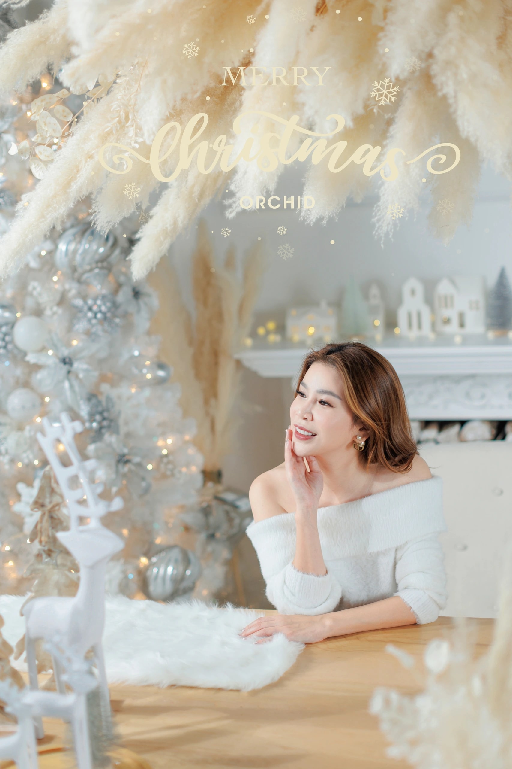 Winter Whispers — women in white